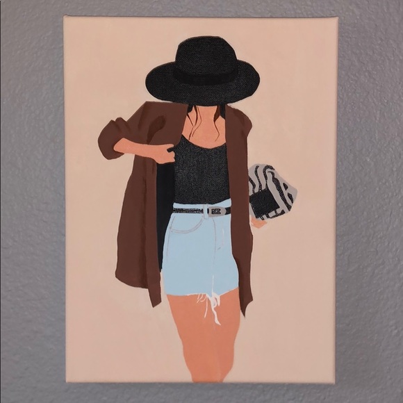 9 x 12 Handpainted Canvas - Picture 2 of 5